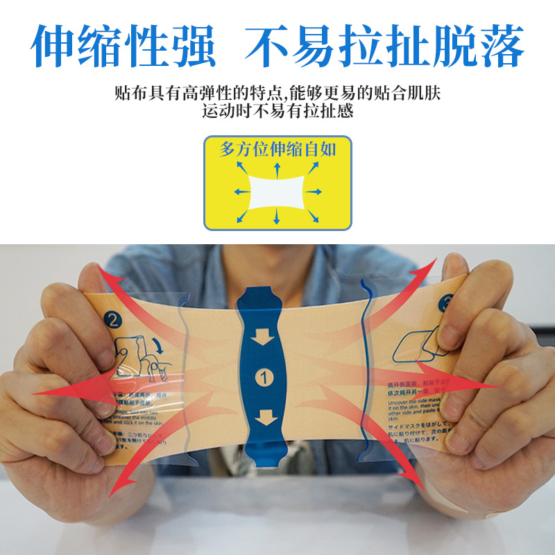 東進藥業(yè) 艾草透骨貼日本久光 四面彈力布全身通用 外用關節(jié)膏貼貼牌生產